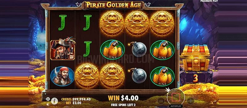 pirate golden age online pokie