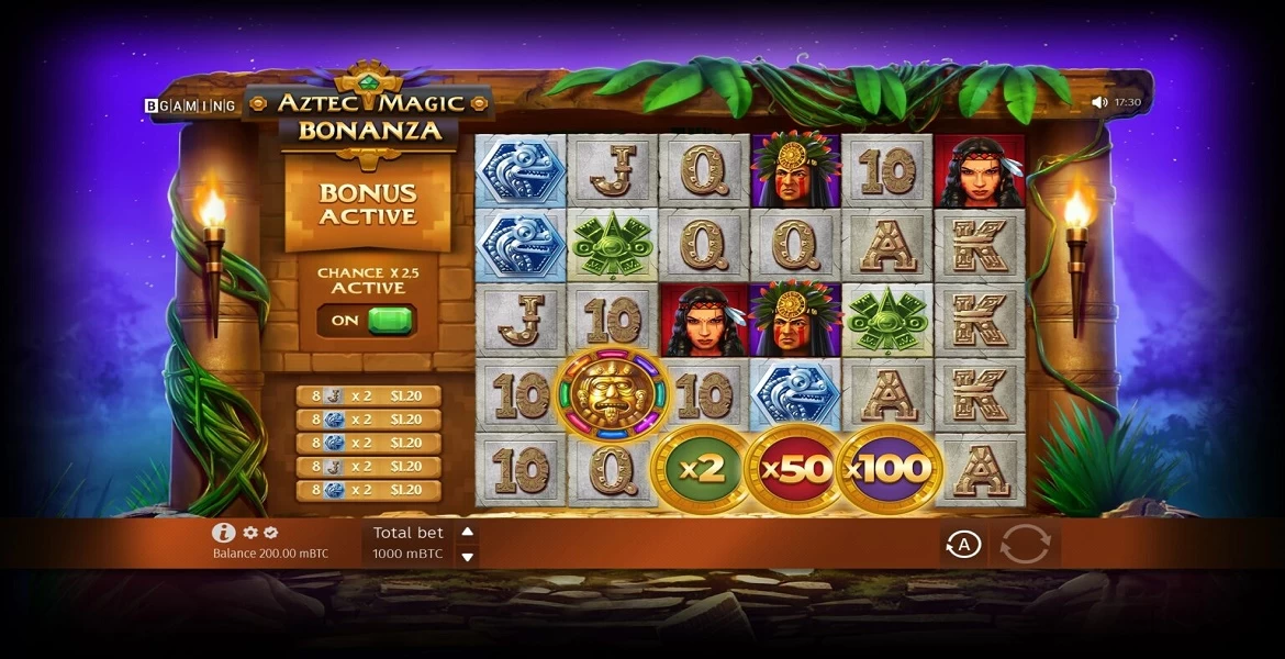 Play in Aztec Magic Bonanza by BGaming for free now | SmartPokies