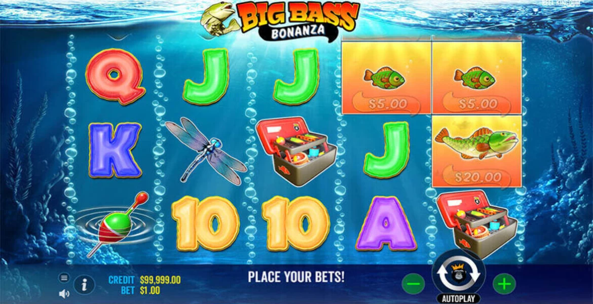 Play in Big Bass Bonanza by Pragmatic Play for free now | SmartPokies