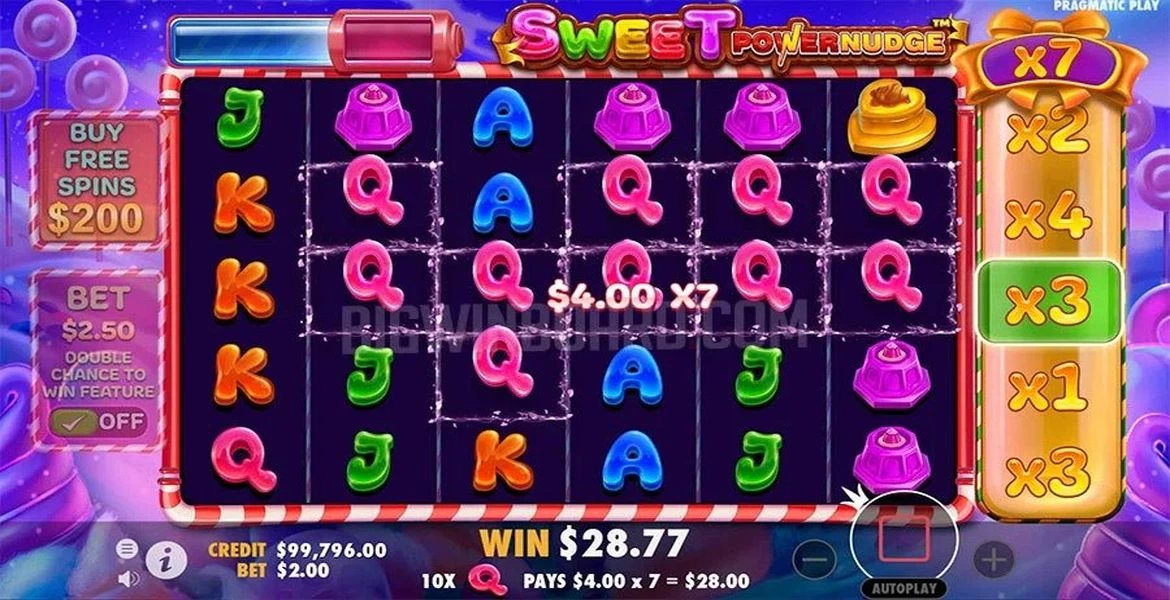 Play in Sweet PowerNudge by Pragmatic Play for free now | SmartPokies