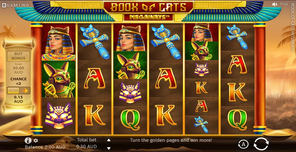 Play in Book of Cats Megaways by BGAMING for free now | SmartPokies