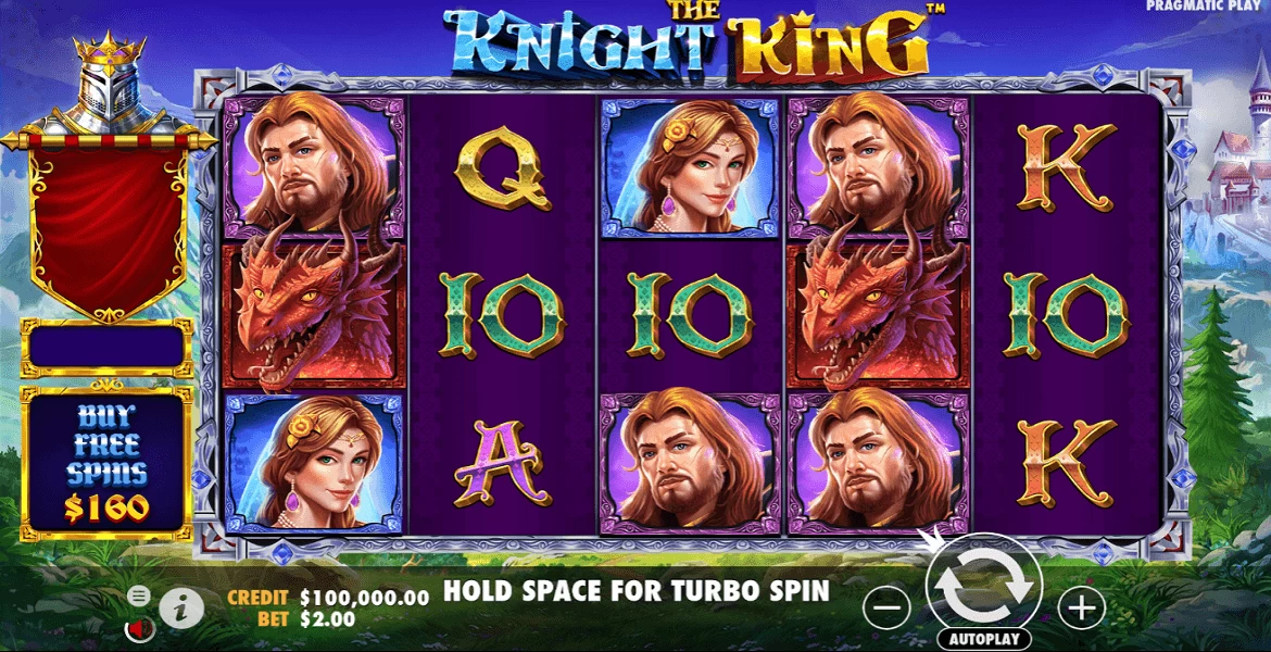 Play in The Knight King by Pragmatic Play for free now | SmartPokies