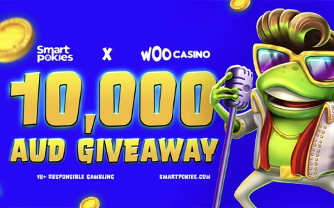  Smart Pokies x Woo Casino 10,000 AUD Giveaway